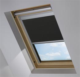 Custom Skylight in Pitch Black Blackout