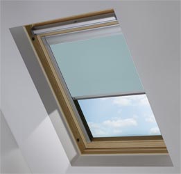 Skylight in Blue Pebble Blackout