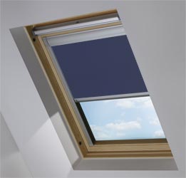 Skylight in True Navy Blackout