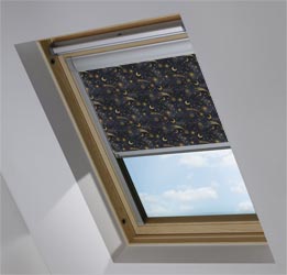 Custom Skylight in Celestial Blackout