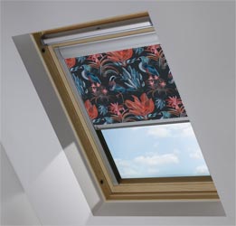 Skylight in Heron and Bromelia Dark Blackout