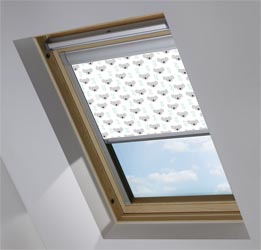 Custom Skylight in Kute Koala Blackout