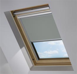 Solar Skylight in Sooty Grey Blackout