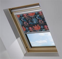 Solar Skylight in Heron and Bromelia Dark Translucent