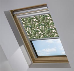 Solar Skylight in Tropical Pink Blackout