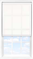 Main display image for Roller Blind product with Orchid White Translucent fabric